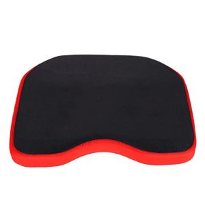 Black Boating Seat Cushion Pad for Thicker Comfort in Kayak, Canoe, and Fishing Boat Seats.