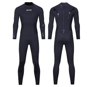 Stay Warm and Protected with ZCCO Wetsuit 3mm Neoprene Full Body Thermal Suit! 🌊