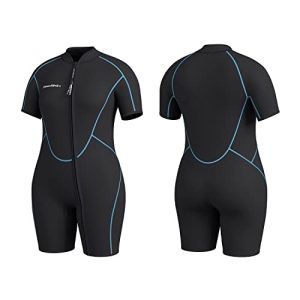 Plus Size Shorty Wetsuit for Women - Heavy Duty
