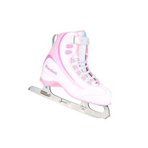 Comfortable Youth Ice Skates with Optimal Support - Pink, Size 13 JR