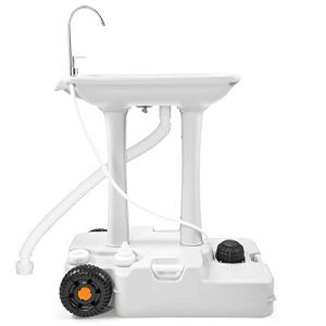 Rolling Wheels Portable Camping Sink – Your On-the-Go Hygiene