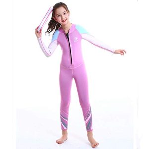 Thermal Kids Wetsuit: Premium Neoprene, UV Protection, Long Sleeve Swimsuit 🌊👧