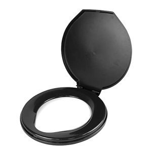 Essential Portable Camping Toilet Seat with Snap-On Lid 🚽🏕️