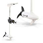 Newport Vessels L-Collection 86lb Thrust Transom Mounted Saltwater Electrical Trolling Motor w/ LED Battery Indicator (40" Shaft).