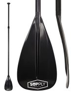 SUP Paddle - 3 Piece Adjustable Stand Up Paddle Board Paddles - Light-weight & Floating Paddleboard Oar - Sturdy & Packable for Journey - Excessive-Grade Aluminum Shaft &  Nylon Blade for Environment friendly Strokes.