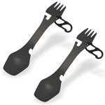 Stainless Steel Sporks - 5-in-1 Multi-Functional