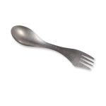 Titanium 3-in-1 Camping Spork 2.0 by Light My Fire - Durable and Lightweight Eating Utensil for Backpacking, Picnicking, and More.