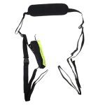 Paddle Board Carry Strap - Adjustable SUP Mate with Padded Shoulder Sling and Cup Bag for Comfortable Longboard, Canoe, & Kayak Carrying.