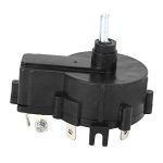 Ruiqas Trolling Motor Change, 12V 24V Electrical Fishing Trolling Motor 5 Velocity Change for Fishing Outboard Electrical Trolling Motor Equipment.