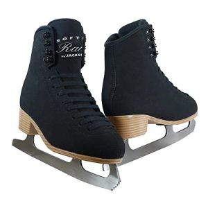 Jackson Softec Rave Black Women's Ice Figure Skates - Elevate Your Skating Game with Elegance