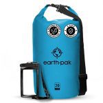 Waterproof Dry Bag - Roll Prime Dry Compression Sack Retains Gear Dry for Kayaking, Seashore, Rafting, Boating, Mountaineering, Tenting and Fishing with Waterproof Cellphone Case.