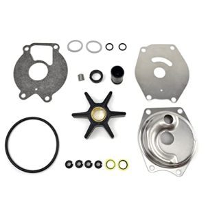 Higher Water Pump Restore Package for Mercury Bigfoot 4-Stroke Outboards 8 9.9 13.5 15 18 20 25 HP Boat Motor Components Substitute 46-55157T2.