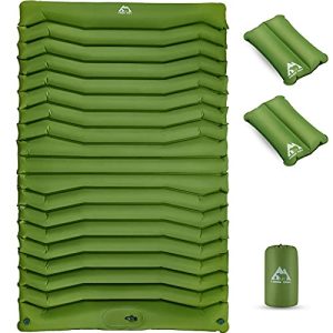 Camping Sleeping Pad with 2 Air Pillows