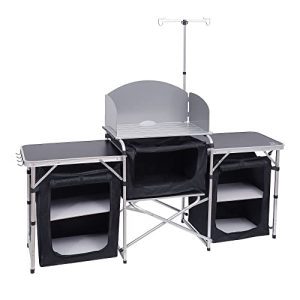 Get Your Outdoor Cooking Station with the Smart C Camping Kitchen Table - Perfect for Camping, BBQ, Picnics, and More!