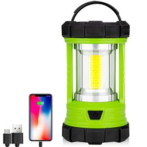 Powerful and Waterproof LED Camping Lantern - 3000LM Rechargeable Battery with 5 Light Modes