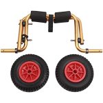 80KG Loading Capability Kayak Boat Service Tote Trolley, Kayak Canoe Service, Foldable Boat Kayak Dolly Tote Trolley Transport Trailer Cart.