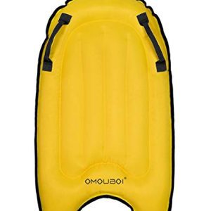 Inflatable Bodyboards Light-weight Physique Board Comfortable Bodyboard Transportable Pool Floats Boards 30” Mini Surfboards Inflatable Wave Board for Water Sports activities, Seashore, Browsing, Swimming.
