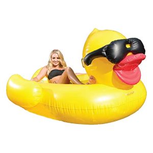 GAME 5000-BB Pool Rafts & Inflatable Trip-ons, Big, Yellow.