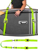 Gradient Health Kayak Paddle Board Service (Inexperienced)/Surfboard Straps: The Ultimate Hands-Free Paddleboard Carrying Solution