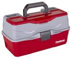 Flambeau Outside 3-Tray - Basic Tray Deal with Field - Crimson/Grey.