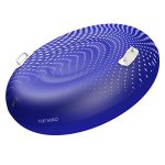 Float World Snow Tube - Giant 48" Heavy Responsibility Inflatable Sled for Adults and Children - Thick Non-Popping Snow Tubing Winter Toy for Sledding (Blue).