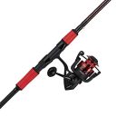 Fierce III LE , Left/Right Handle Position, Medium Power, Durable Graphite Composite Rod, HT-100 Front Drag System, 6-12lb Line Rating