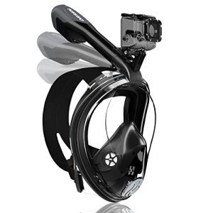 Full Face Snorkel Mask with CO₂ Quick Discharge