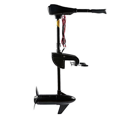 36/40/46/50/55/60/86 LBS Thrust 8 Pace Electrical Trolling Motor for Fishing Boats Saltwater Transom Mounted with Adjustable Deal with.
