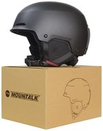 Ski Helmet in Obsidian Black - Safety-Validated