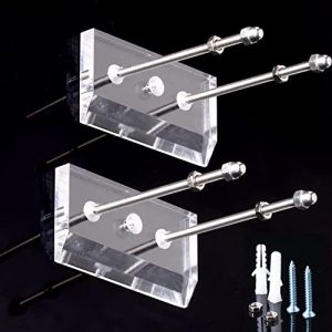 BUIYLV Skateboard Hanger 2PCS Wall Mount Deck Rack