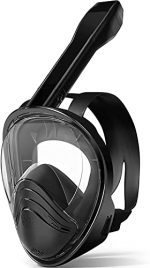 Full Face Snorkel Mask - Upgraded Breathing System