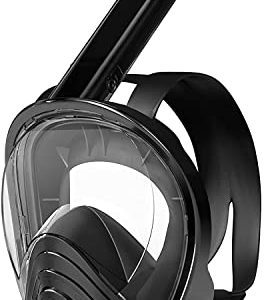 Full Face Snorkel Mask - Upgraded Breathing System