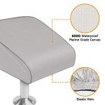 Waterproof Boat Folding Seat Cover-2 Pack 600 Denier - Image 2