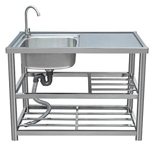 Portable Outdoor Multipurpose Sink Station for Easy Handwashing, Cooking, and More