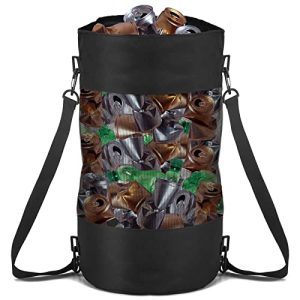 Boat Trash Bag Medium Hoop Mesh Trash Bag Boats Trash Container Boat Rubbish Container for Boat, Kayak, Marine, RV, Camper, Fishing, Golf cart.