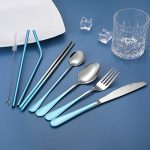 Reusable Silverware Set To Go Portable Cutlery Set - Image 4