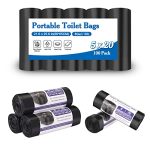 100 Eco-Friendly Camping Toilet Bags - Disposable