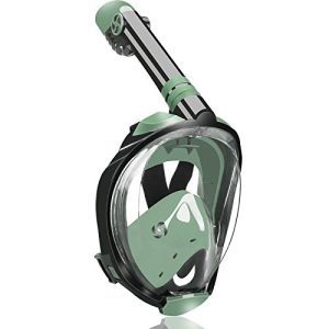 Full Face Snorkel Mask with 180° Panoramic View
