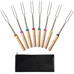 Marshmallow Roasting Sticks Kit - Set of 8