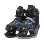 with 4 Size Options for Youth and Beginners - Black Blue - Sizes (4-7) Child's/(6-8) Women's/(5-7) Men's.