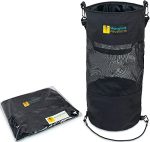 Mangrove Merchandise: Moveable Boat Trash Can, Reusable Trash Bag, Boating Gear, Boat Storage, Boat Equipment Marine, Pontoon Boat Equipment, Fishing, Sandbar, RV, or Tenting.