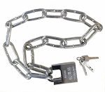 Fortify Your Security with the zeng Heavy-Duty Chain Lock and Premium Case-Hardened Security Chain!