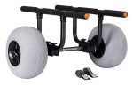 Wilderness Methods Heavy Responsibility Kayak Cart | Inflatable Seashore Wheels | 330 Lb Weight Ranking | for Kayaks and Canoes.
