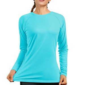 Women's UPF 50+ Long Sleeve Sun Protection Shirt - Stay Cool, Dry, and Protected Outdoors
