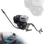 15HP 4 Stroke Outboard Motor, 420cc Marine Fishing Boat Engine Single-cylinder 6L, Huge Gasoline Tank As much as 20 km/h 3600rpm.