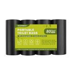 Eco-Friendly Biodegradable Camping Toilet Bags - Leave No Trace Behind!