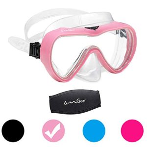 Diving Mask and Snorkel Gear - 180° Wide View