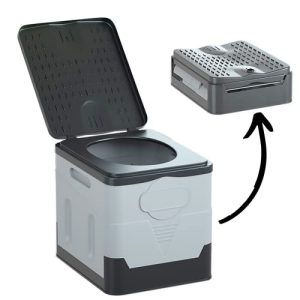 Portable Toilet for Camping – Higher Seat Height