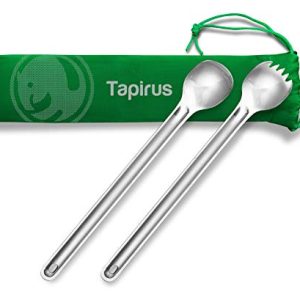 Long Spork and Long Spoon Set