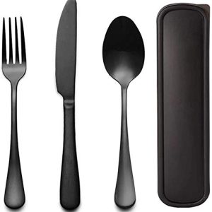 On-the-Go Elegance: Portable Travel Utensils Set